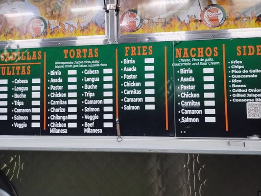 Menu photo 2 El Tacote Tacos Encino, CA