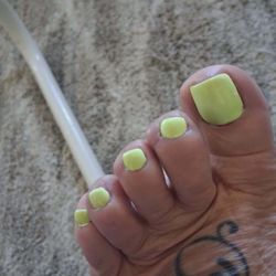 3D Nails - Pedicure I left with!