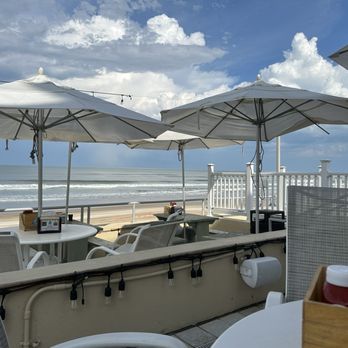 The Beach Bucket - Beautiful view of the ocean from our seats - Breakfast & Brunch Near Me - Ormond Beach, Florida