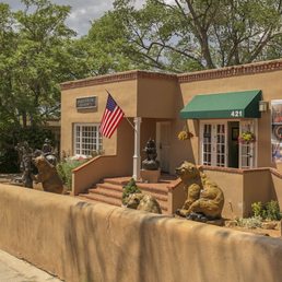 Exterior outside entrance of Sage Creek Gallery - Santa Fe, New Mexico Exterior outside entrance of Sage Creek Gallery - Santa Fe, New Mexico