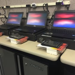 Cloverdale Computer - New fleet of Laptops being set up in our office. Whether you need 1 or 10 computers we can help!