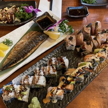 Nagomi Izakaya - Torched Toro Maki, Crazy Salmon Maki, Eel Maki, Mackerel - Japanese Near Me - Boston, Massachusetts