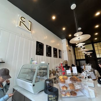 CNT Cafe - Front counter, menu and pastries - Desserts Near Me - Philadelphia, Pennsylvania