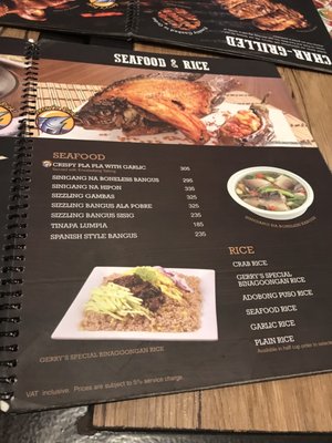 Menu photo 5 Gerry's San Jose del Monte City, BUL