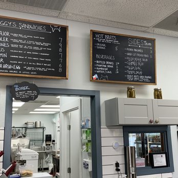 Ziggy's Kielbasa House - menus on the wall - Delis Near Me - Leander, Texas