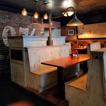 Fish Market Restaurant - Benches like church pews, and still the place is packed for brunch! - Seafood Near Me - Alexandria, Virginia Fish Market Restaurant - Benches like church pews, and still the place is packed for brunch! - Seafood Near Me - Alexandria, Virginia