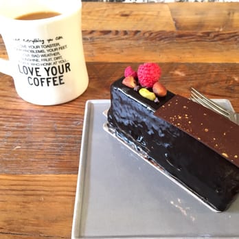 Lucettegrace - Chocolate marzipan fruit and nut cake with raspberry and chocolate mousse. - Coffee & Tea Near Me - Raleigh, North Carolina Lucettegrace - Chocolate marzipan fruit and nut cake with raspberry and chocolate mousse. - Coffee & Tea Near Me - Raleigh, North Carolina
