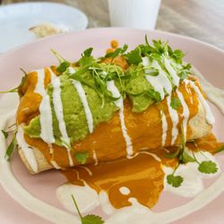 Salt + Pepper Social - A brekky burrito.