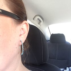 Out West Gallery and Trading Company - Zuni crafted turquoise earrings. Beautiful and delicate