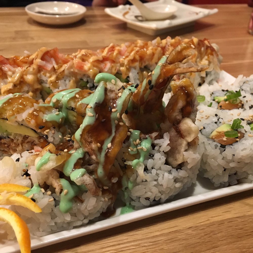 Umami Japanese Cuisine - Tiger, spider, and salmon rolls - Japanese Near Me - Draper, Utah Umami Japanese Cuisine - Tiger, spider, and salmon rolls - Japanese Near Me - Draper, Utah