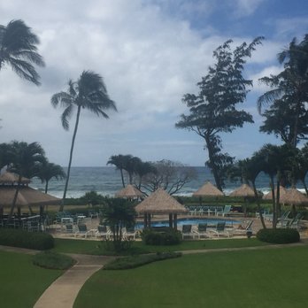 Aston Islander on the Beach - The view from our room - Resorts Near Me - Kapaa, Hawaii