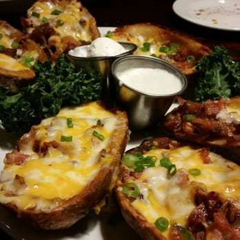 Cattlemens - Mouth watering potato skins... mmm - Steakhouses Near Me - Selma, California