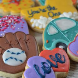 Valentines cookies