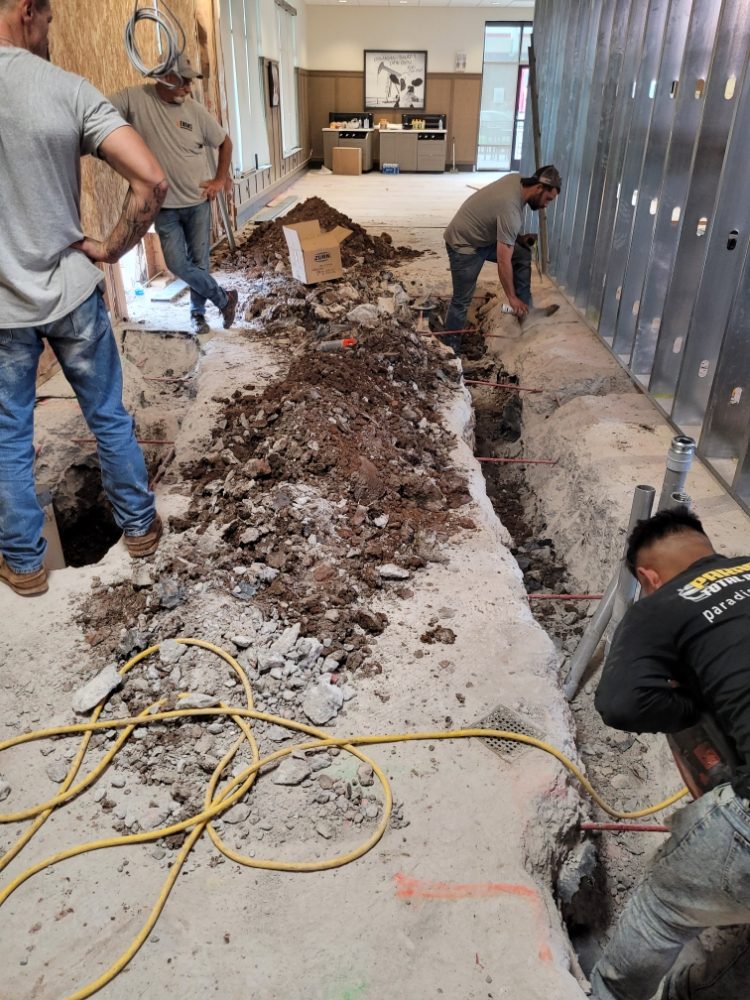 Slide of Muddy Water Plumbing