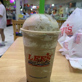 Lee's Sandwiches - Large Coffee Smoothie with Coffee Jelly - Vietnamese Near Me - Garland, Texas Lee's Sandwiches - Large Coffee Smoothie with Coffee Jelly - Vietnamese Near Me - Garland, Texas