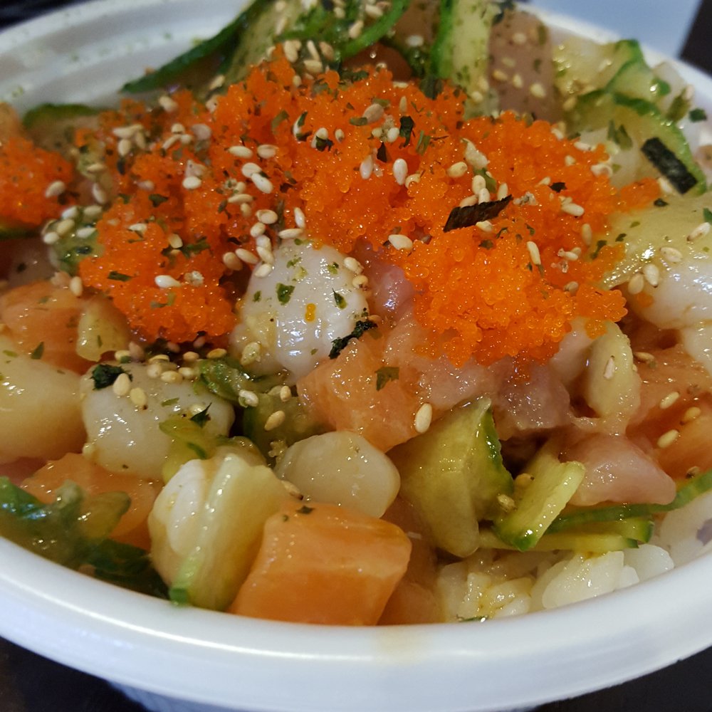 PokiNometry - Scallops and Salmon - Japanese Near Me - Anaheim, California PokiNometry - Scallops and Salmon - Japanese Near Me - Anaheim, California