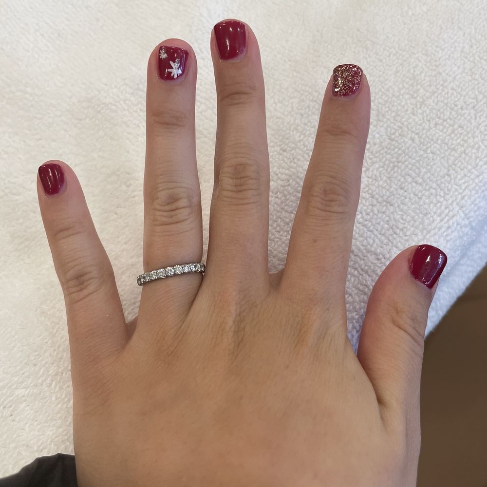 Leann's Nails - Holidays happiness mani - Nail Salons Near Me - Alameda, California Leann's Nails - Holidays happiness mani - Nail Salons Near Me - Alameda, California