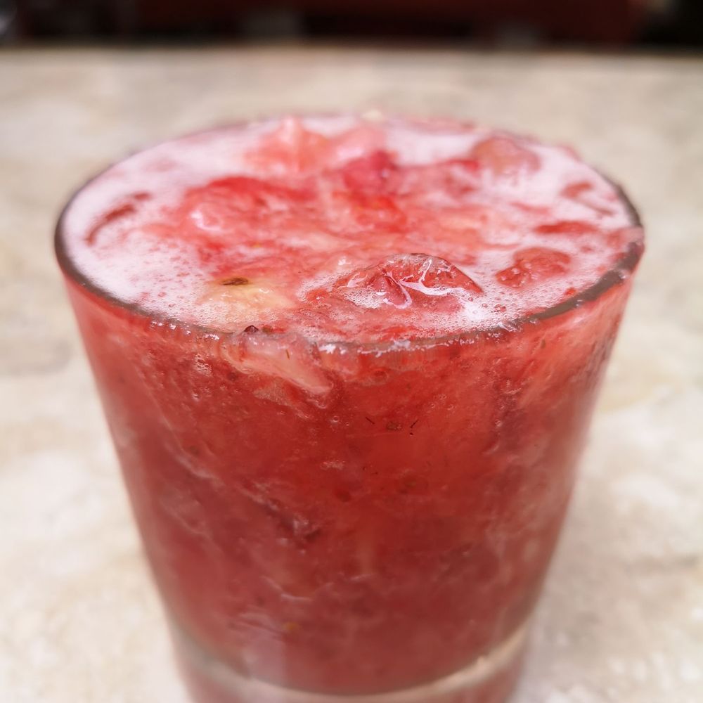 Cortiço Carioca - Strawberry Caipirinha - Brazilian Near Me - Rio de Janeiro, RJ