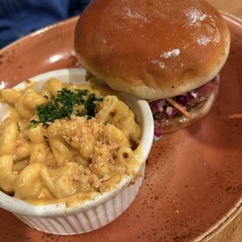 Heritage Beer - The Carolina (pulled pork and slaw) was outstanding. Mac and cheese was terrific, too. - Breweries Near Me - Oceanside, California Heritage Beer - The Carolina (pulled pork and slaw) was outstanding. Mac and cheese was terrific, too. - Breweries Near Me - Oceanside, California