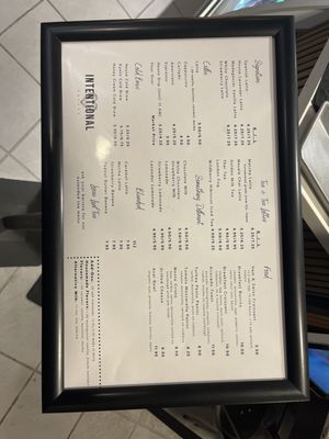 Menu photo 8 Intentional Coffee Fullerton, CA