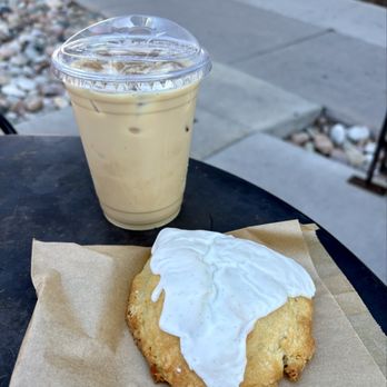 Little Owl Coffee - Scone was great. Vanilla latte was good. - Coffee Roasteries Near Me - Denver, Colorado