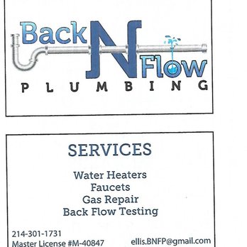 Back N Flow Plumbing - Plumbing Near Me - Fort Worth, Texas Back N Flow Plumbing - Plumbing Near Me - Fort Worth, Texas