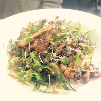 202 Restaurant - Forget the name but it is definitely a healthy sprout superfood salad! Ordered 2 of this! - Coffee & Tea Near Me - London, XGL