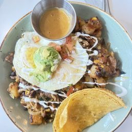 Chipotle Steak & Queso Hash