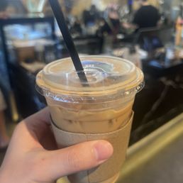 Oat milk latte