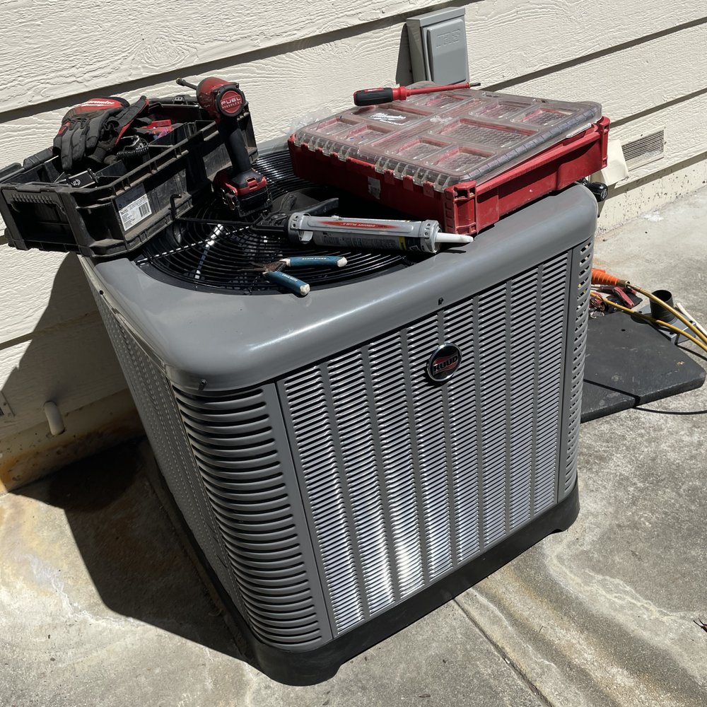 new condenser unit