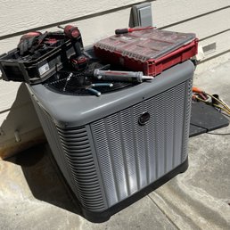 new condenser unit new condenser unit