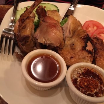 Zabb PuTawn - Grilled chicken - Thai Near Me - New York, New York