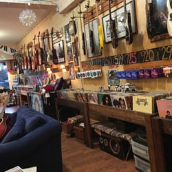 Big Hat Larry's - Guitars and vinyl.