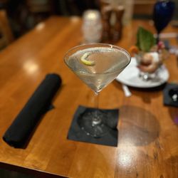 Old Fulton Seafood Cafe & Steakhouse - A vesper. Which was frankly perfection.