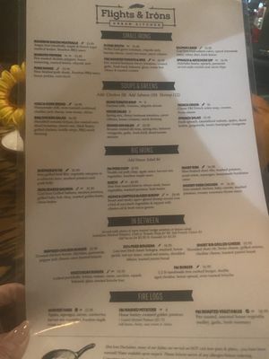 Menu photo 6 Flights & Irons Urban Kitchen San Clemente, CA Menu photo 6 Flights & Irons Urban Kitchen San Clemente, CA