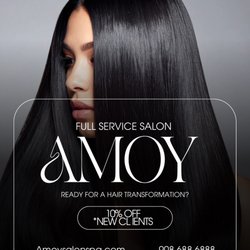 Amoy Salon and Spa - Keratin treatment at Amoy Salon 908-688-6888