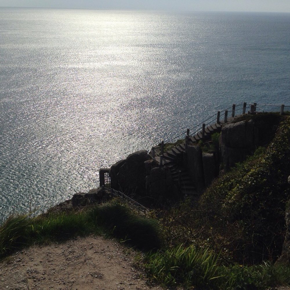 Minack Theatre - View from the coastal path next to the theatre entrance - Performing Arts Near Me - Penzance, CON Minack Theatre - View from the coastal path next to the theatre entrance - Performing Arts Near Me - Penzance, CON