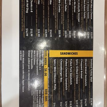 Off The Hook BBQ - menu - Barbeque Near Me - Gladstone, Missouri Off The Hook BBQ - menu - Barbeque Near Me - Gladstone, Missouri