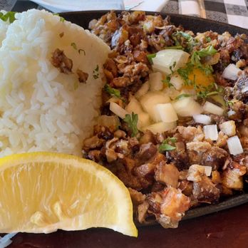 7 Mile House - The pork sisig, a delicious Filipino specialty. - Sports Bars Near Me - Brisbane, California