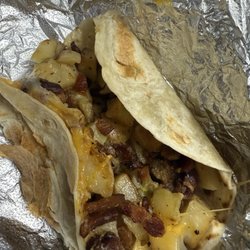 Takeria La Rosa - Bacon, Potato, and Cheese