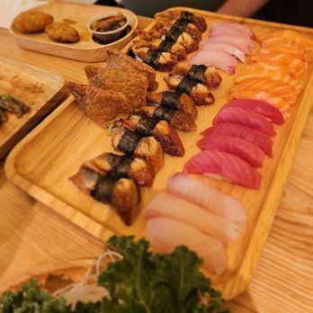 Akino - Sushi Platter. Nice mix - Sushi Bars Near Me - Flushing, New York