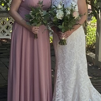 Clothes to Home - My hemmed bridesmaid dress on the left - Laundry Services Near Me - Bechtelsville, Pennsylvania Clothes to Home - My hemmed bridesmaid dress on the left - Laundry Services Near Me - Bechtelsville, Pennsylvania