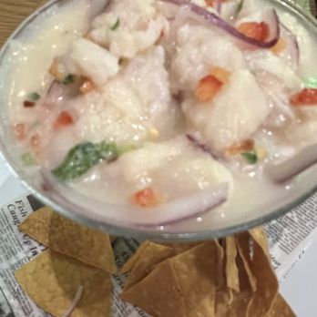 Puebla - Ceviche de mero!!! Puñeta! Excelente!!! Un sabor cabron! - Mexican Near Me - San Juan, Puerto Rico Puebla - Ceviche de mero!!! Puñeta! Excelente!!! Un sabor cabron! - Mexican Near Me - San Juan, Puerto Rico
