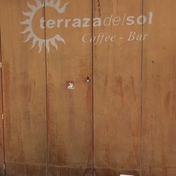 La Terraza del Sol - Side of building with name