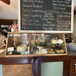 The Gap Deli at the Parkway - Menu board