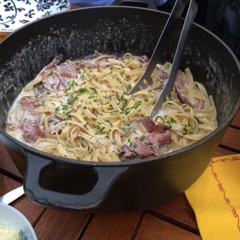 Il Far'niente - Tagliatelle alla Carbonara with truffle - Italian Near Me - Paris, 75 Il Far'niente - Tagliatelle alla Carbonara with truffle - Italian Near Me - Paris, 75