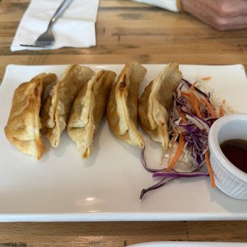 Taan Thai Cookery - chicken potstickers - Thai Near Me - North Bend, Washington Taan Thai Cookery - chicken potstickers - Thai Near Me - North Bend, Washington