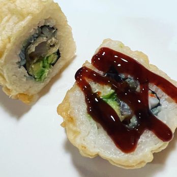Goro's Sushi - Joanna roll w/ eel sauce (yum!) - Sushi Bars Near Me - San Antonio, Texas