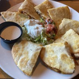 Chicken Bacon Ranch Quesadillas
