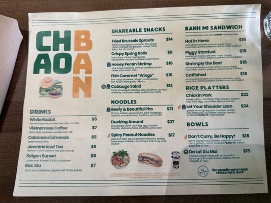 Menu photo 3 Chao Ban McLean, VA Menu photo 3 Chao Ban McLean, VA